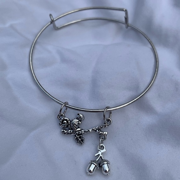 Brand New! Handmade! Adjustable Charm Bangle Bracelet! - Picture 6 of 7